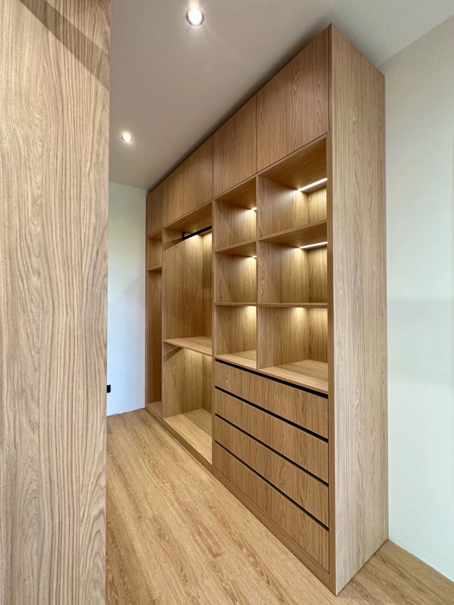 Шкафы для гардеробной Полина